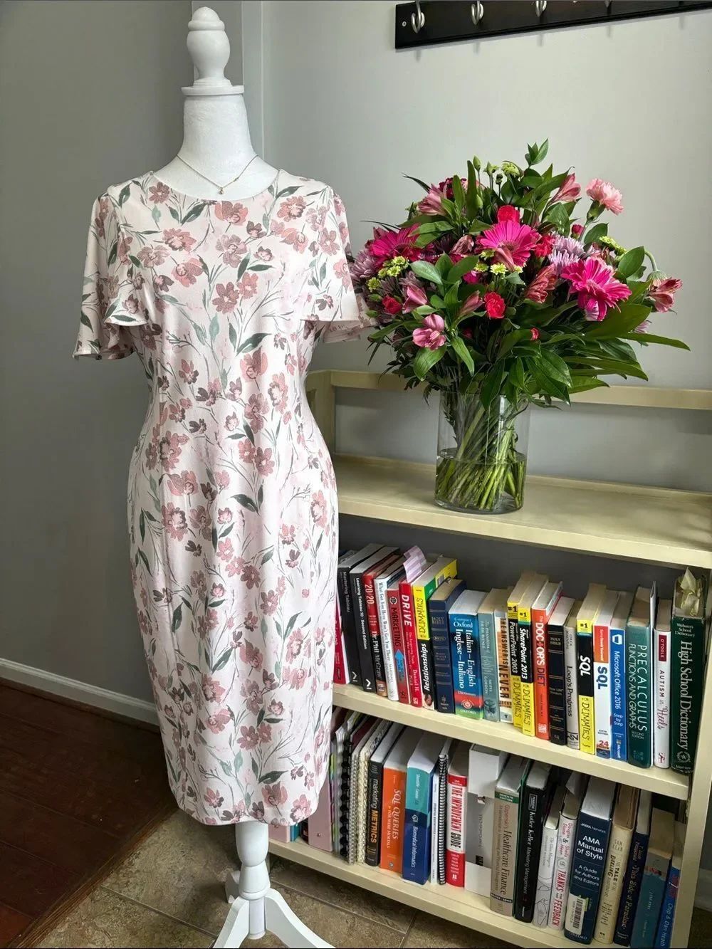 Calvin Klein Floral Sheath Dress